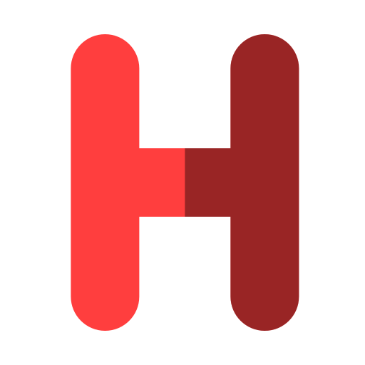 文字h Generic color fill icon