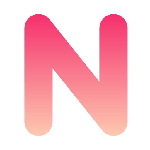 文字n Generic gradient fill icon
