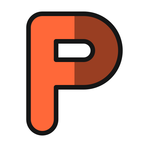 文字p Generic color lineal-color icon