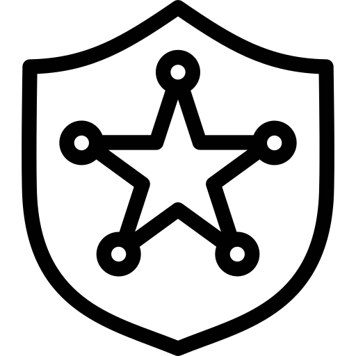 odznaka gwiazda Generic outline ikona