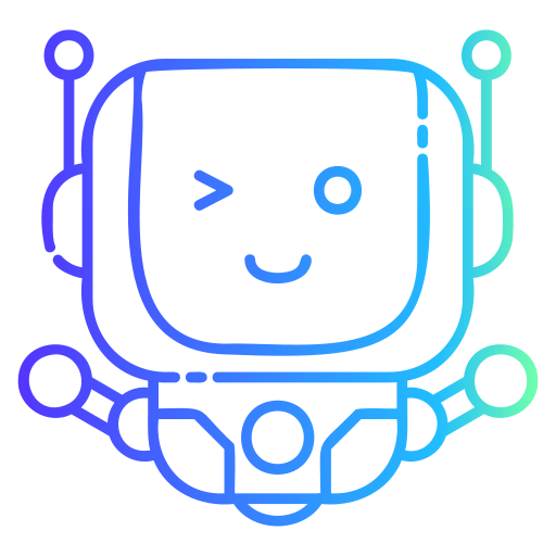 sorriso Generic gradient outline Ícone