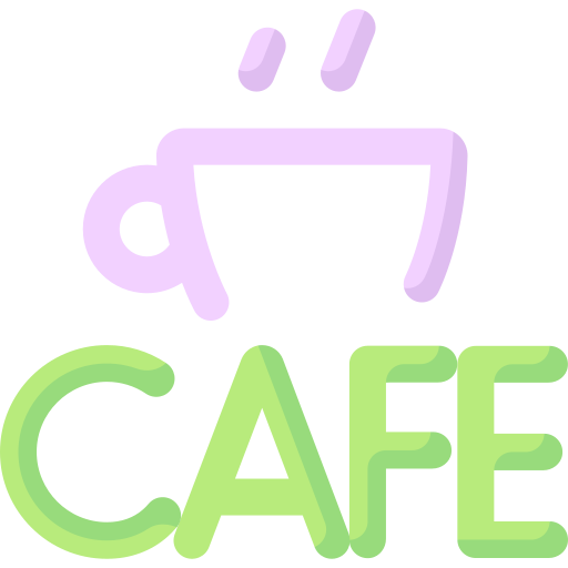neonowa kawiarnia Special Flat ikona