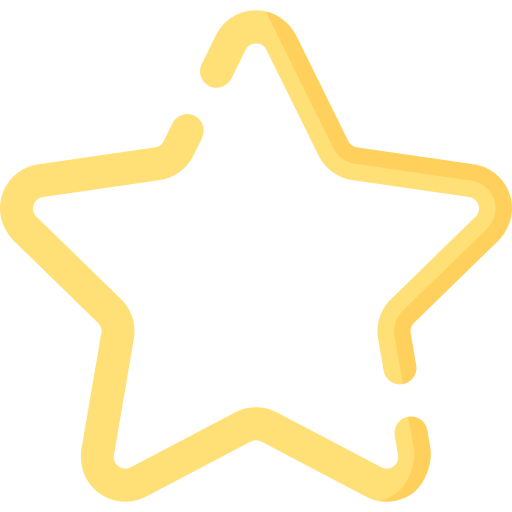 neonowa gwiazda Special Flat ikona