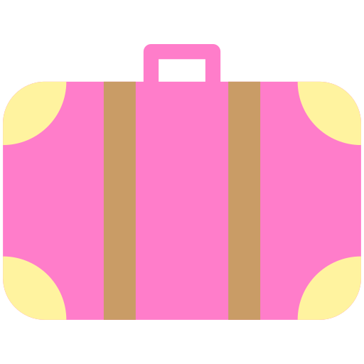 sac de voyage Generic color fill Icône