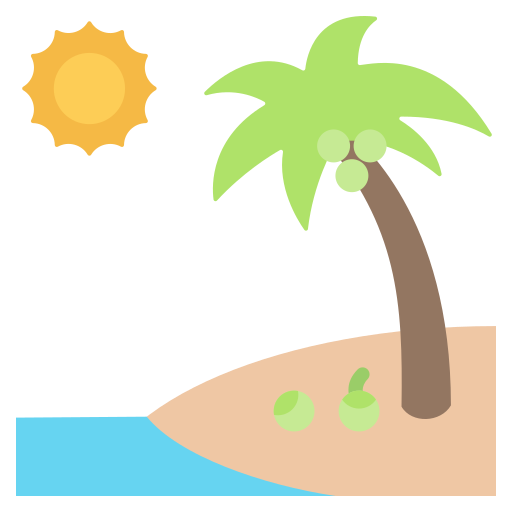 Tropical Generic color fill icon