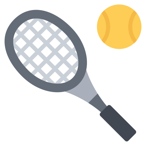 Tennis Generic color fill icon