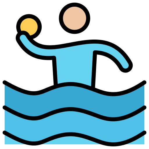 Water polo Generic color lineal-color icon