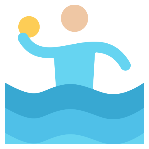 Water polo Generic color fill icon