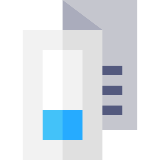 documento Basic Straight Flat icona