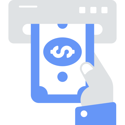 prelievo contante da bancomat Generic Others icona