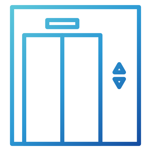 Lift Generic gradient outline icon