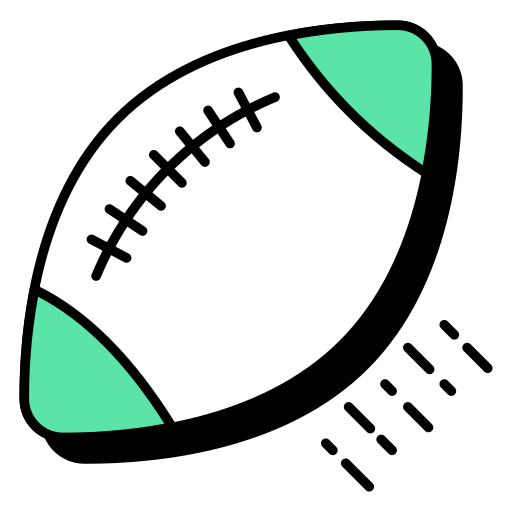 Rugby game Generic color lineal-color icon