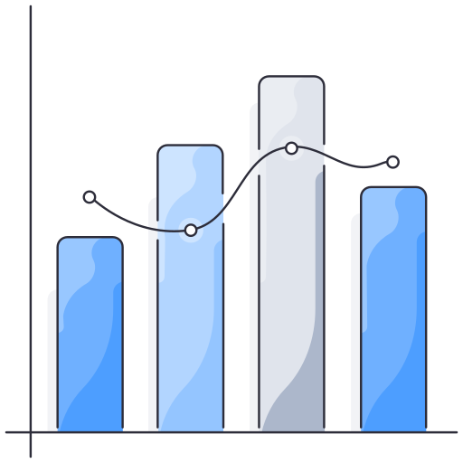 grafico Generic color lineal-color icona