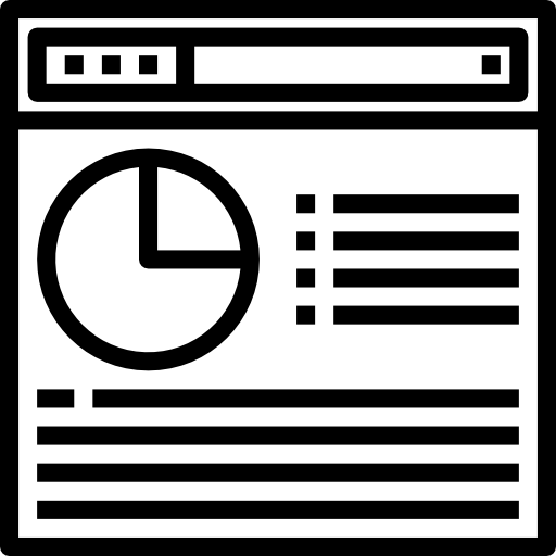cirkeldiagram Catkuro Lineal icoon