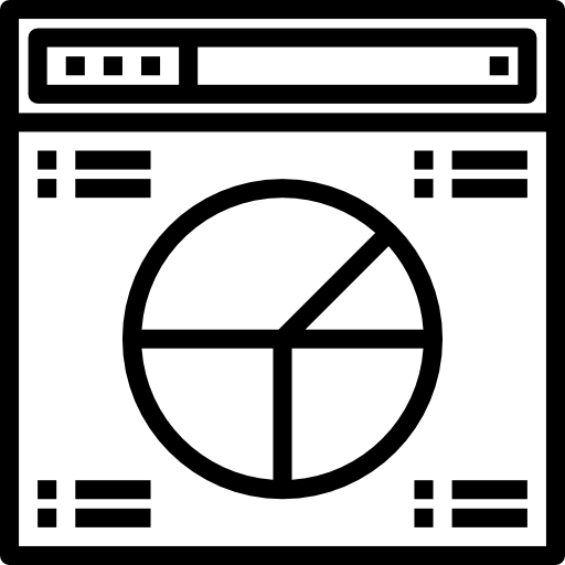 円グラフ Catkuro Lineal icon