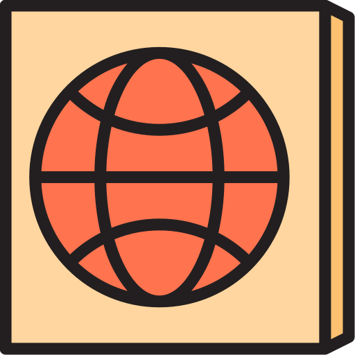 paszport Catkuro Lineal Color ikona