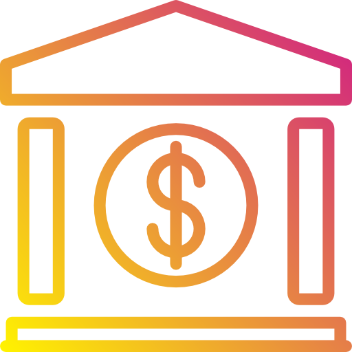 銀行 Payungkead Gradient icon