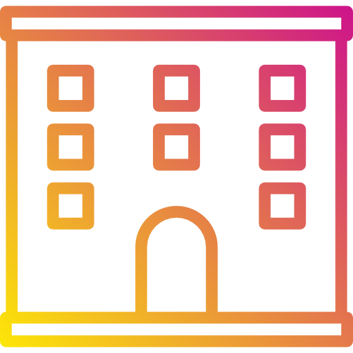 Building Payungkead Gradient icon