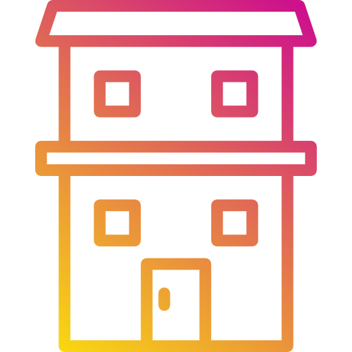 House Payungkead Gradient icon