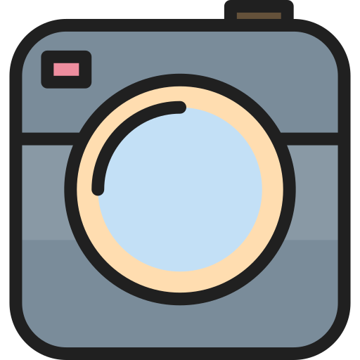 Photo camera Payungkead Lineal Color icon