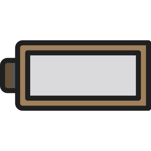 volle batterij Payungkead Lineal Color icoon