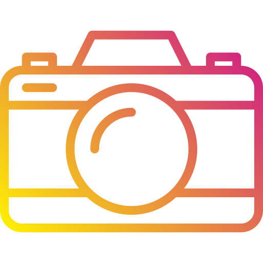 cámara fotográfica Payungkead Gradient icono