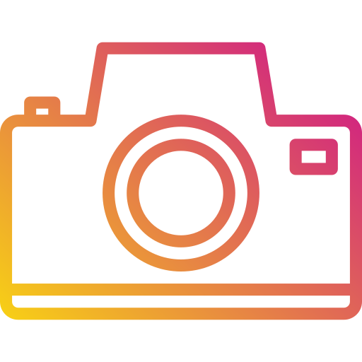 fotoapparat Payungkead Gradient icon