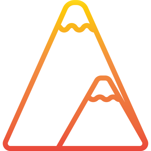 góra Catkuro Gradient ikona