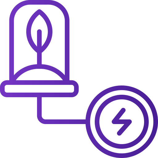 에코 에너지 Generic gradient outline icon