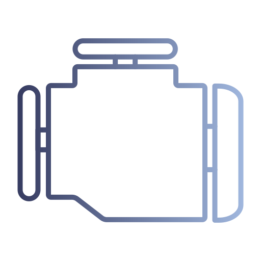 Car engine Generic gradient outline icon