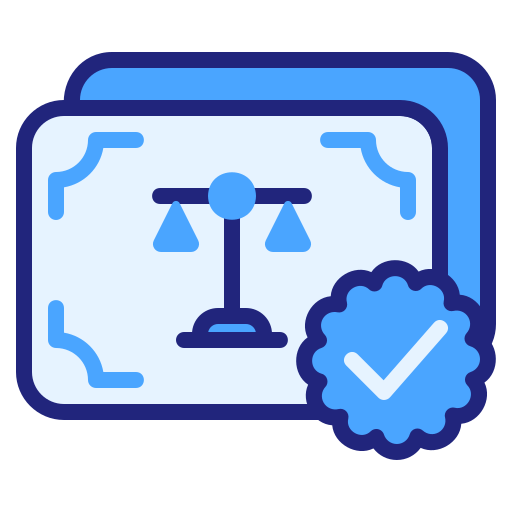 legal Generic color lineal-color icon