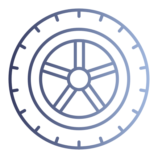 Wheel Generic gradient outline icon