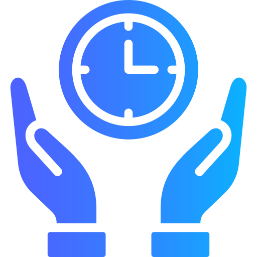 Time save Generic gradient fill icon