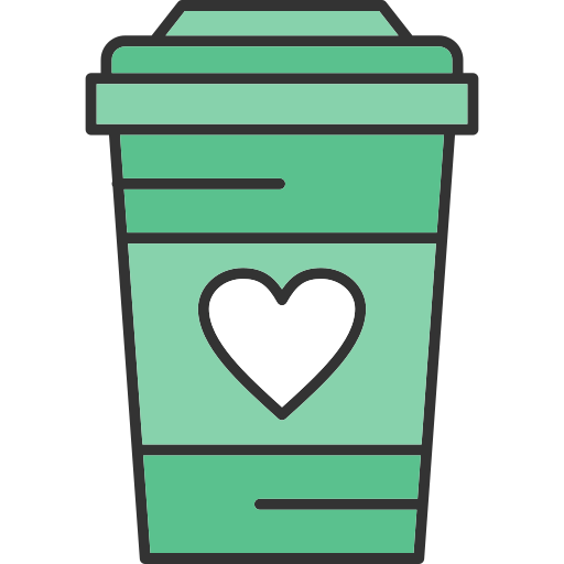 コーヒーカップ Generic color lineal-color icon
