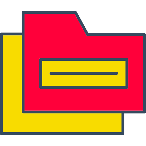フォルダ Generic color lineal-color icon