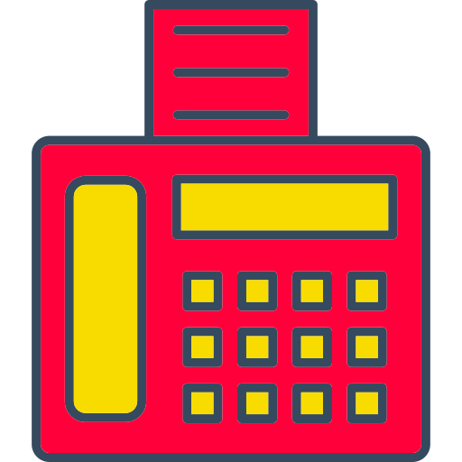 ファックス Generic color lineal-color icon