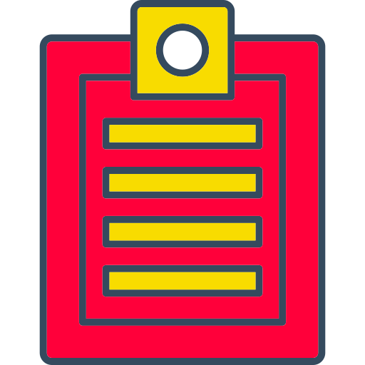 notizblock Generic color lineal-color icon