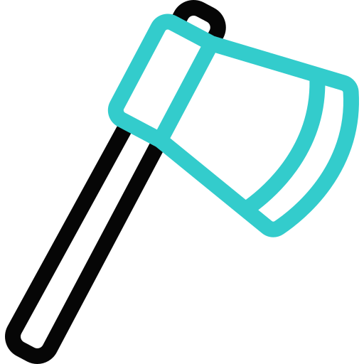 Axe Basic Accent Outline icon