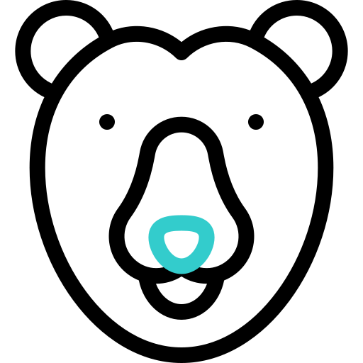 シロクマ Basic Accent Outline icon