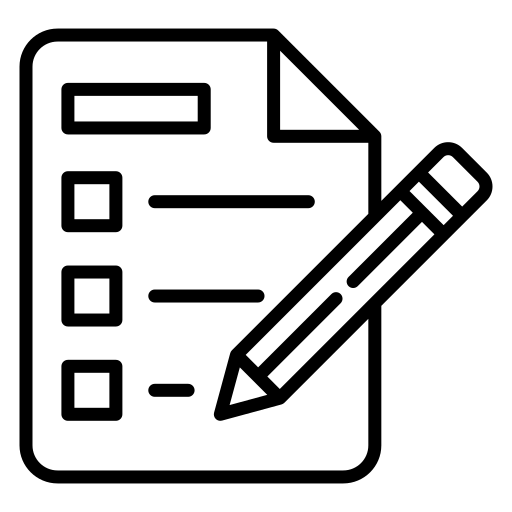 リスト Generic black outline icon