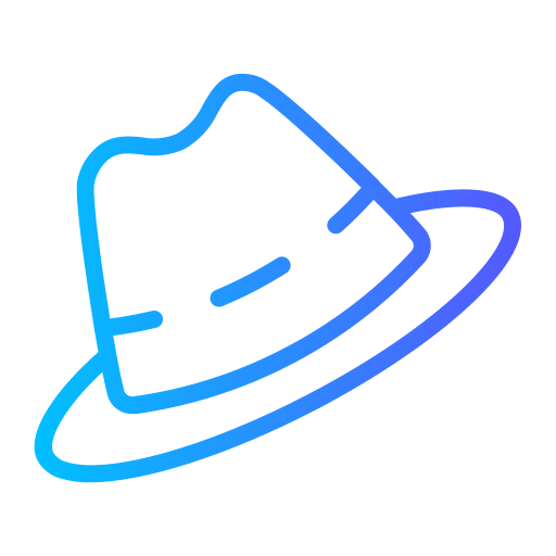 sombrero Generic gradient outline icono