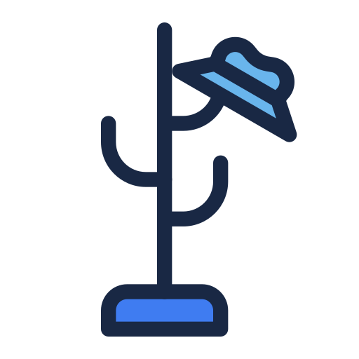 Coat hanger Generic color lineal-color icon