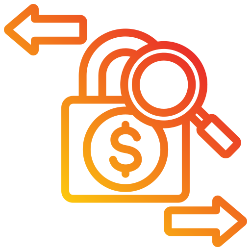 detecção de fraude Generic gradient outline Ícone