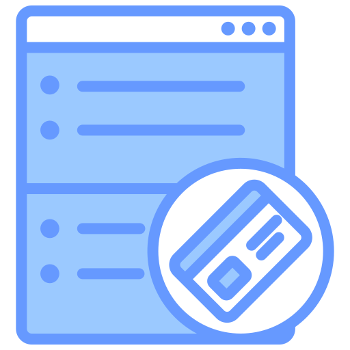 Web payment Generic color lineal-color icon
