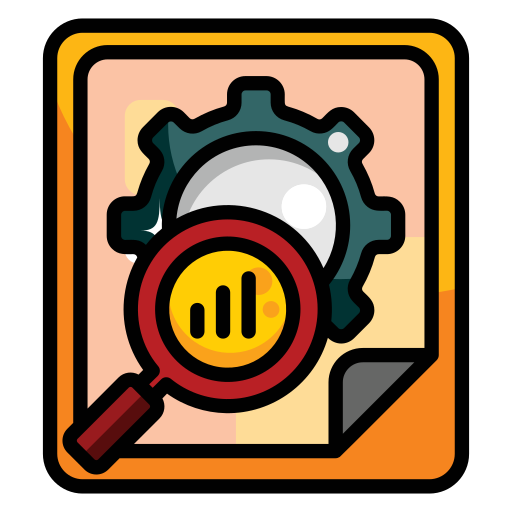Audit Generic color lineal-color icon