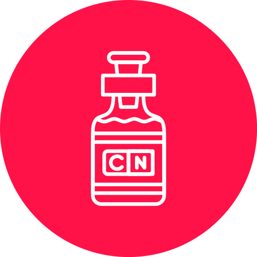 Cyanide Generic color fill icon