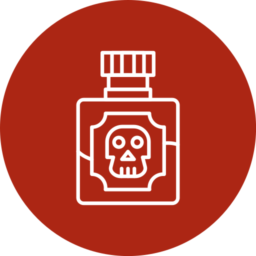 Poison Generic color fill icon