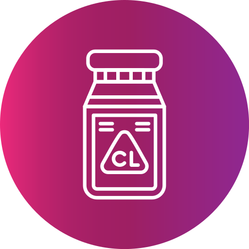 Chlorine Generic gradient fill icon