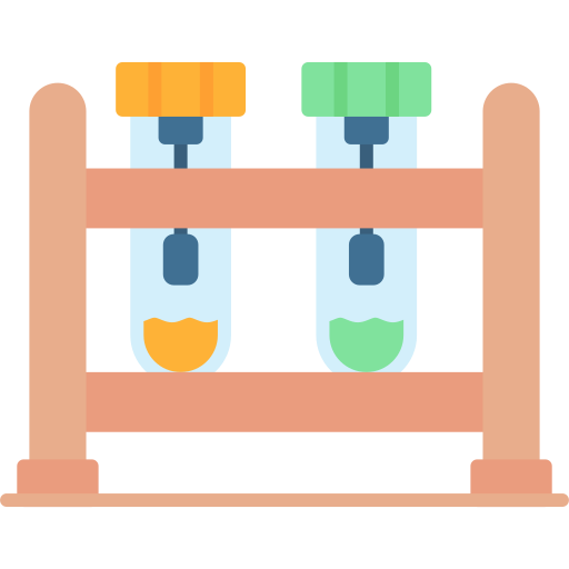 Test tube Generic color fill icon