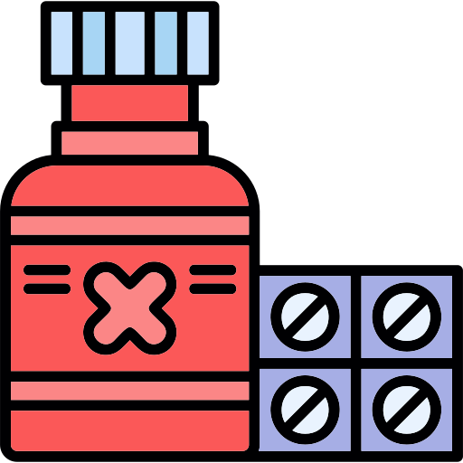 farmaco Generic color lineal-color icona